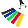 XUNQUCOM 5 PCS Resistance Loop Bands Mini Band Exercise Strength