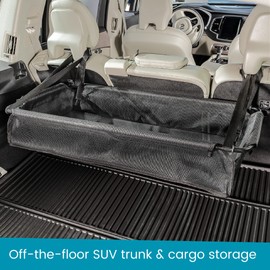 High Road CargoStash SUV Trunk Organizer and Back Seat Car Storage Bin for Sports Equipment, Work Supplies, Tools, Road Trips, Camping and Moving