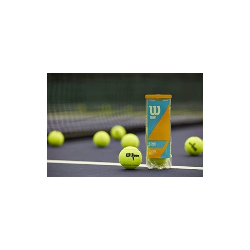 Wilson Profile All Court Tennis Ball - 4 Can Pack,