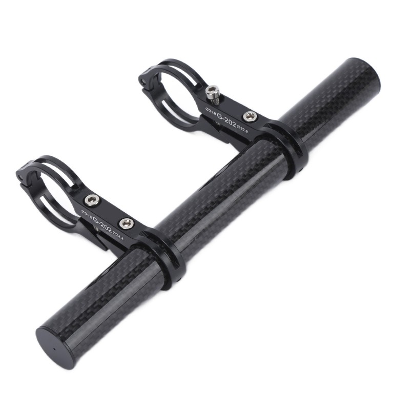 Bike Handlebar Extender 202 Double Rod Carbon Fiber MultiFunction Expansion