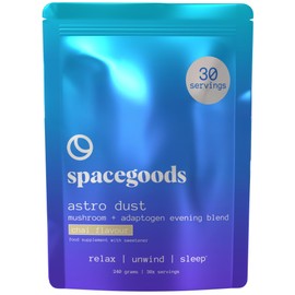 Spacegoods Astro Dust 240g ℮, 30 Servings, Contains Magnesium and Ashwagandha, Relax Unwind & Sleep Deeply, Soothe Body & Mind, Chai Flavour