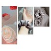 OLESILK 100% Silk-Scrunchie for Women, Silk-Hair-Scrunchies for Curly Hair, Silk