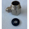 T-Adapter, 1/2 inch Male 1/2 inch Female with Hose Attachment