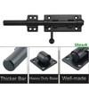 Litensh 160 Lockable Door Bolt Bolt with Padlock Hole, 304