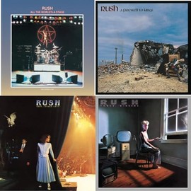 All The World's A Stage (180G) & Farewell To Kings (180G) & Exit Stage Left (180G) & Power Windows (180G) [LP Vinyl Bundle]