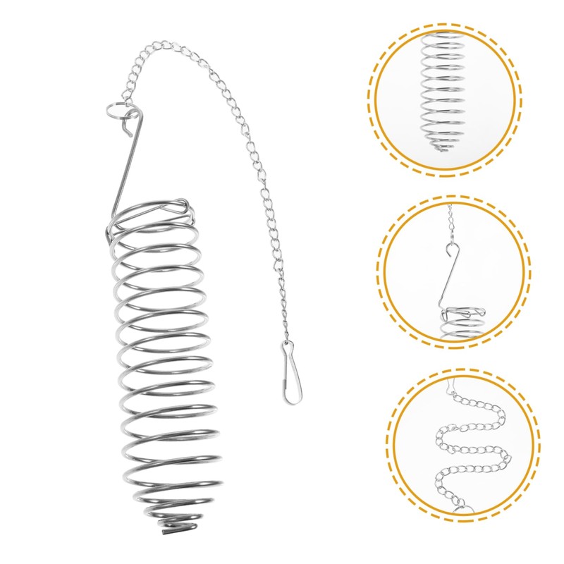 BESPORTBLE Bird Feeder Hanging Fork for Parrots Durable Vegetable Fruit