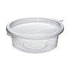 1000Pack Leak Proof Plastic Condiment Souffle Containers with Attached Lids,