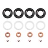BOROCO Diesel Injector Gasket Washer Kit 1233683 198185 Fits Ford