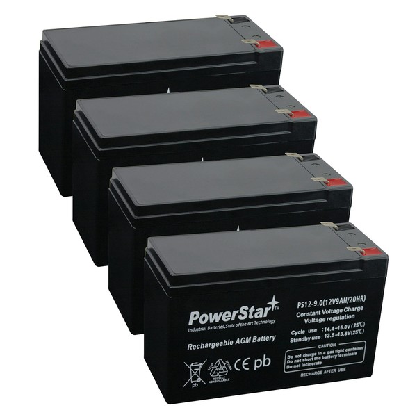 PowerStar-2YR WARRANTY 12V 9AH Battery 4 Razor Pocket Mod Pocket