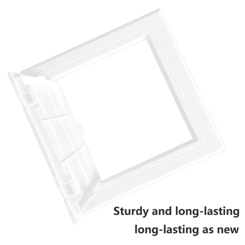 Qrity 6x6 Inch(150×150mm) Access Panel, Paintable Easy Access Doors, ABS