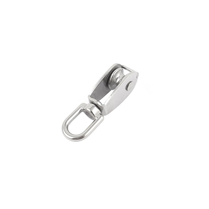 Sourcingmap 8mm Ropes 20mm Single Sheave Rope Hoist Pulley Wheel