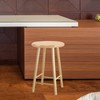 DOITOOL Bar Stool Seat Replacement: Round Stool Wood Replacement Seat