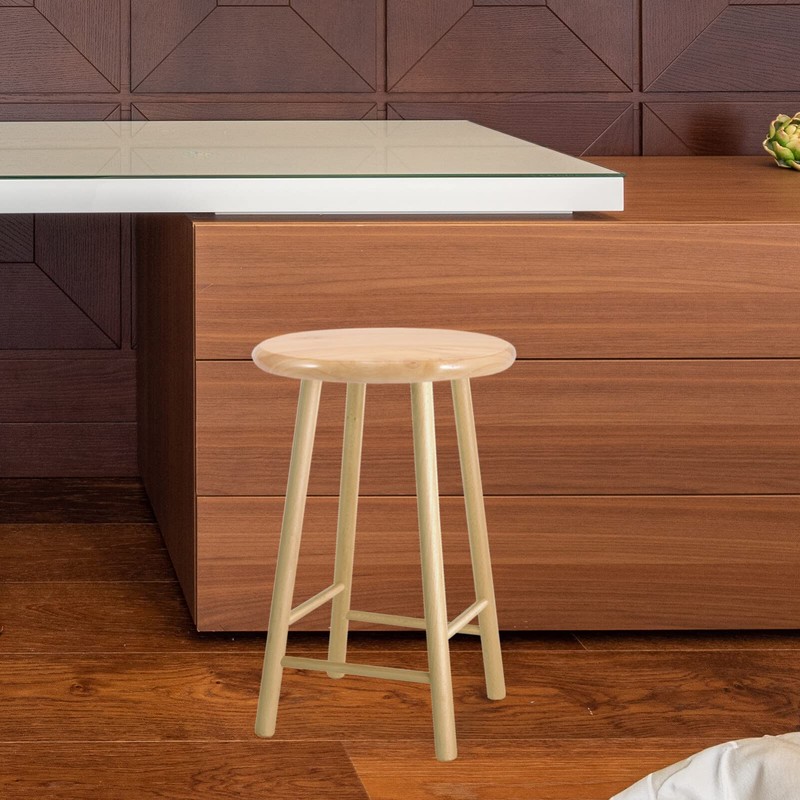 DOITOOL Bar Stool Seat Replacement: Round Stool Wood Replacement Seat