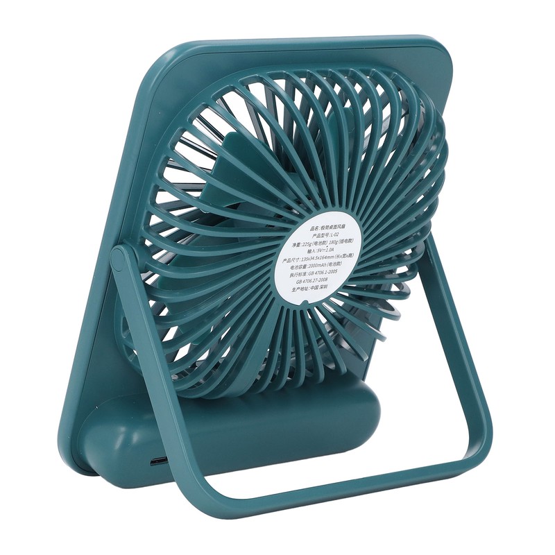 Desk Fan 3 Speed Adjustable Low Noise Powerful Portable Small