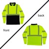 VENDACE 3 Pack Hi Vis Safety Reflective Long Sleeve Polo