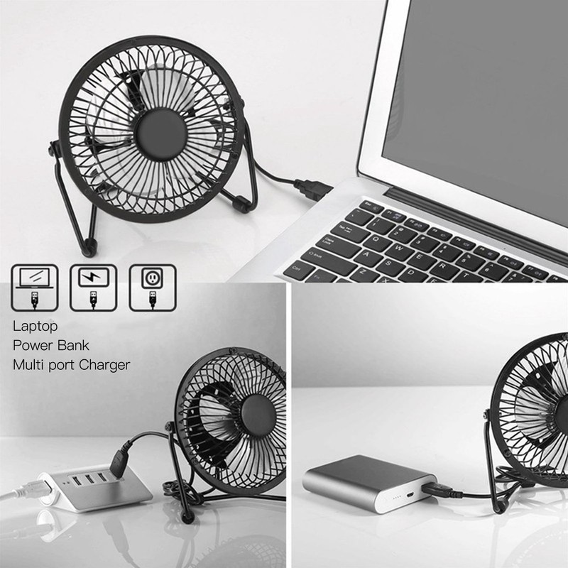 5W Solar Panel Powered Fan for Outdoor Cooling USB Solar