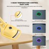 Electric Lash Curler Portable 3 Gears Temperature Adjustable Rechargeable Heated