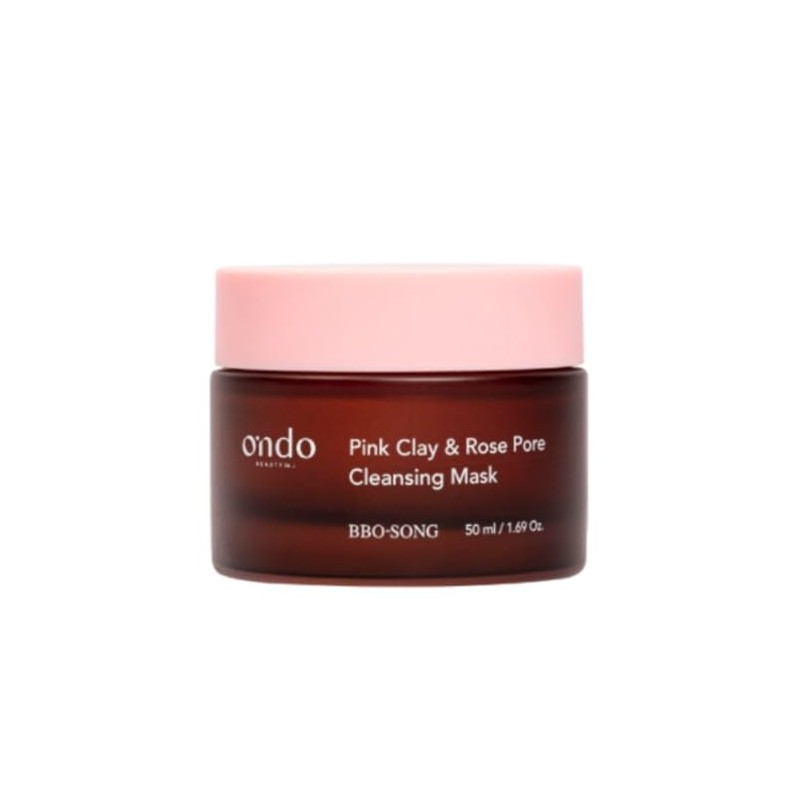 Ondo Beauty 36.5 Pink Clay Rose Pore Cleansing Mask BBO