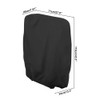 Naiveroo Outdoor Zero Gravity Folding Chair Cover Waterproof Dustproof Lawn