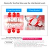 60Pcs Interdental Brush Practical Slim Braces Cleaner with PP Handle