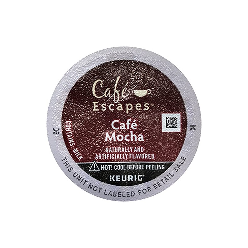 Gourmet Single Cup Coffee CAF Cafe Mocha - 12 Count