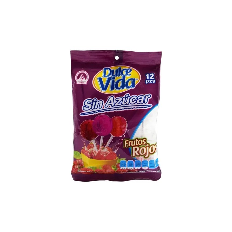 Mix Pack De 36 Paletas Sin Azucar Dulce Vida Keto