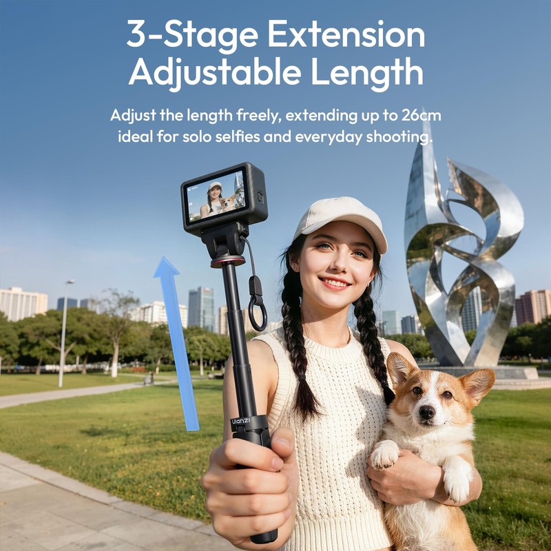 ULANZI MT99 Mini Tripod & Selfie Stick for DJI Osmo