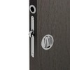 Toilet Hook Lock Set for Sliding Doors, Round Door Rosette