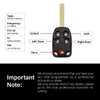 Car Key Fob Remote Keyless Entry Control N5F-A04TAA 313.8MHz 5