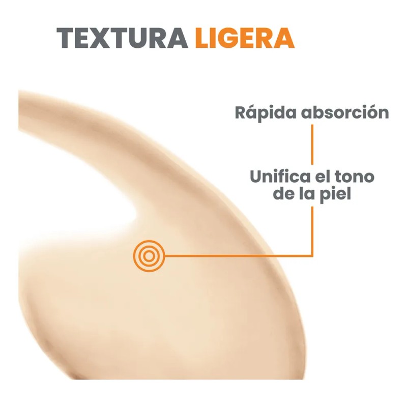 Protector Solar Avène Fluido Con Color SPF50, 50ml
