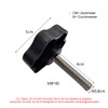 Timyrimy Garden Swing Plastic Fittings (PF003) for Attaching Canopy Frame