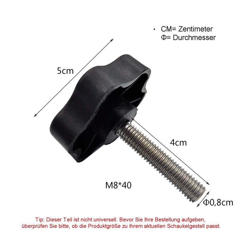 Timyrimy Garden Swing Plastic Fittings (PF003) for Attaching Canopy Frame