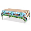 CC HOME 1 Pack Train Plastic Tablecloth 54 x 87