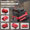 Laimiao Battery Adapter for Milwaukee 18V Cordless Tools,MAN20ML Adapter for