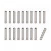 sourcing map 3x8mm Dowel Pins, 50pcs 304 Stainless Steel Round
