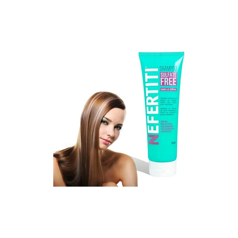 Shampoo Sin Sal Para Cabello Teñido Libre De Parabenos 250ml