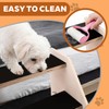 Dog Stairs Ramp, Wooden 4-Step Dog Ramp for Small/Medium/Older Dogs