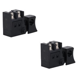 Metabo HPT/Hitachi 324424 Switch (3P Fasten Type) w/o Lock for C12LSH, C12RSH, and C8FSE (2-Pack)