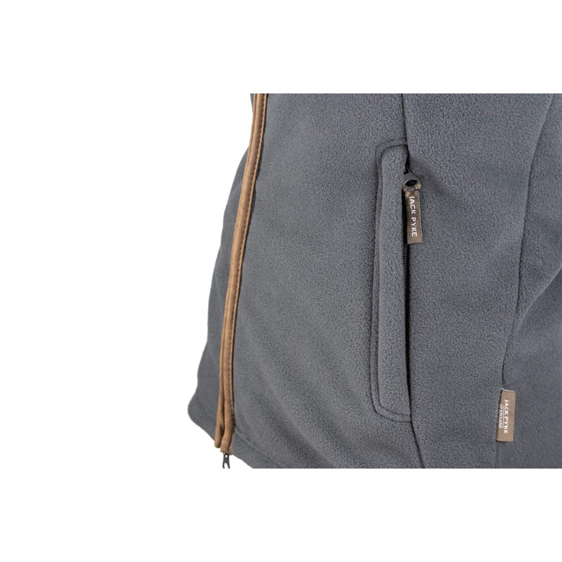 JACK PYKE JACK PYKE Mens Countryman Thermal Fleece Gilet Anthracite