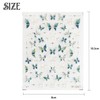 2 Blatt Nagelsticker Schmetterling Deko, Nail Sticker Selbstklebend mit 5D