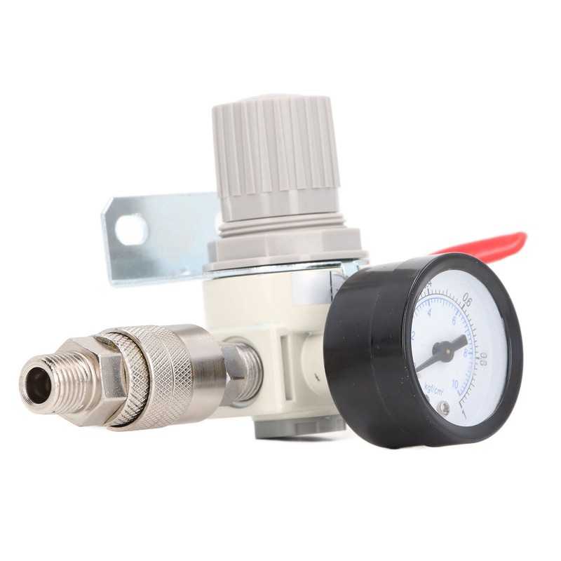 Air Compressor Pressure Regulator 1/4 Inch NPT Air Pressure Regulator
