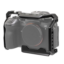 CS PRIORITY A93 Kamerakäfig aus Aluminiumlegierung, kompatibel mit A9III/A1 II DSLR-Kamerarahmen mit Kaltschuh-Halterung