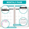 Mistep 2026 Dairy Planner Notebook A5 With Line Pages, Metal