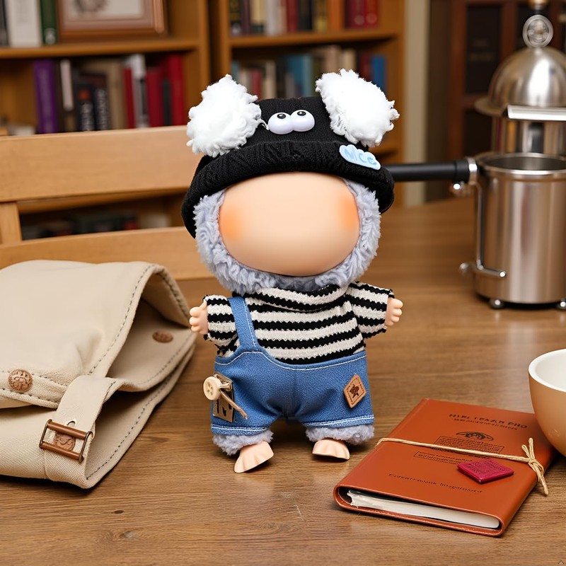 Doll Clothes Set for 6.7-inch/5.9-inch Dolls - Luxury Chic High-End