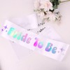 CIEHER Bride To Be Sash Bridal Sashes for Bachelorette Party