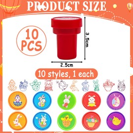 Easter stamps, pack of 10, Easter stamp, children's Easter stamp, Easter stamp set, for Easter gifts, Easter crafts, children's birthday party gift