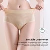 Padded Underwear Body Curve Shaping Butt Lift Panties Breathable Thin