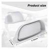 DUSCOKE 2PCS Adjustable Blind Spot Mirrors for Car Rear Seat