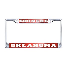 OU OKLAHOMA SOONERS Chrome License Plate Tag Frame