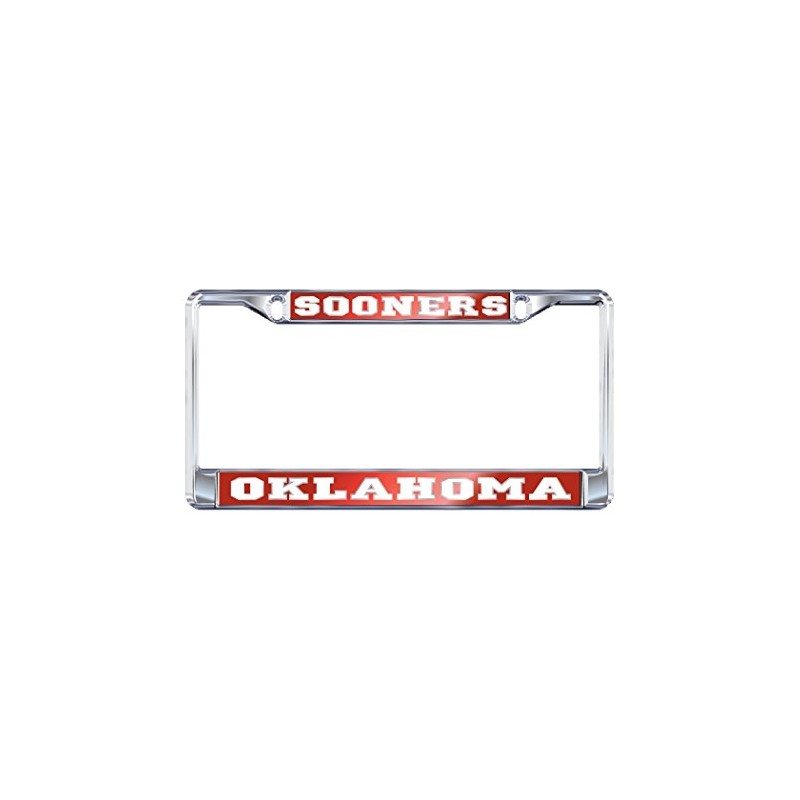 OU OKLAHOMA SOONERS Chrome License Plate Tag Frame